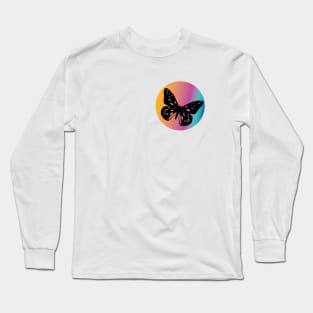 Retro Butterfly Long Sleeve T-Shirt